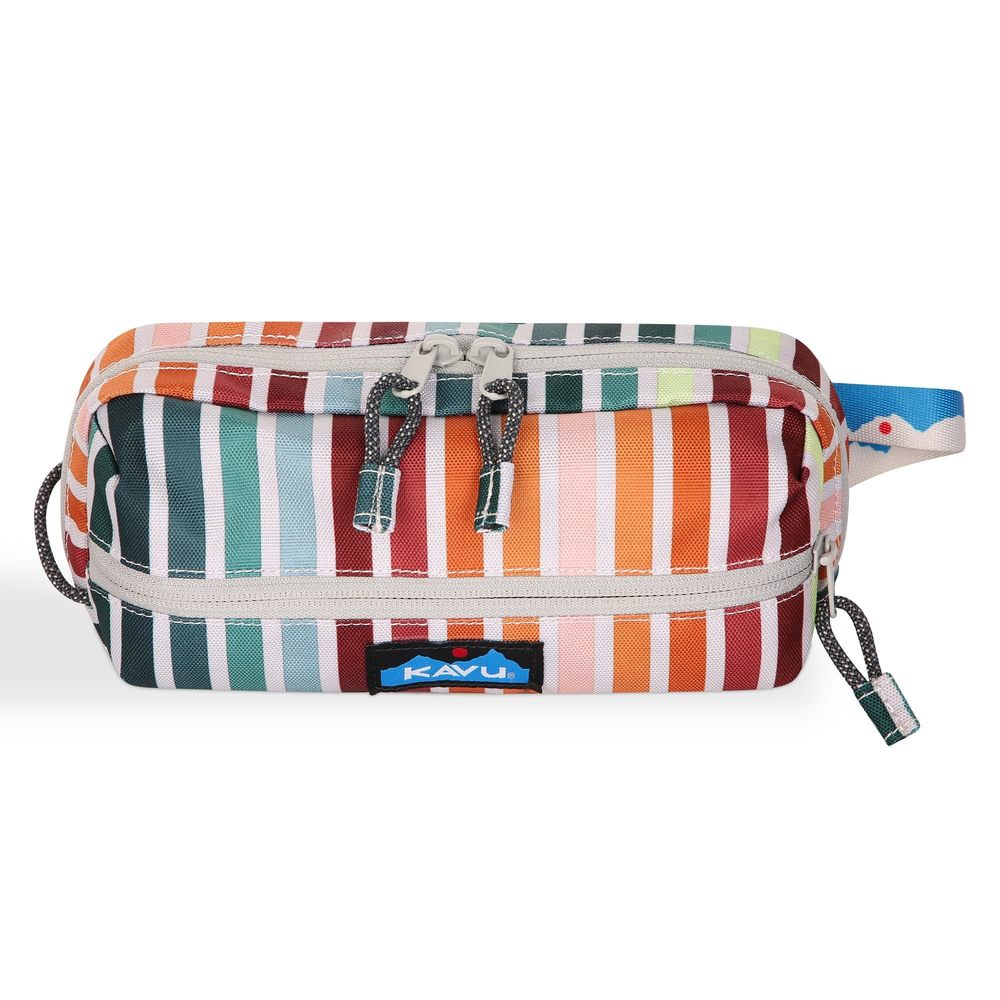 Surfside Stash Small Accessory Pouch, November Stripe c: